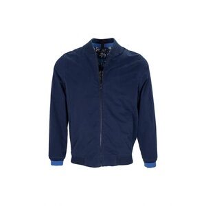 Lords of Harlech Lancaster Bomber Jacket Navy Floral Lined Men’s XL‎